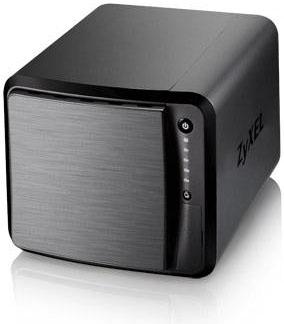 NAS ZYXEL NSA-542 no dischi supporta 4HD SATA,Dual Core,2P LAN Gigabit,3P USB 3.0, lettore SD Card, RAID 0/1 e JBOD fino a24TB