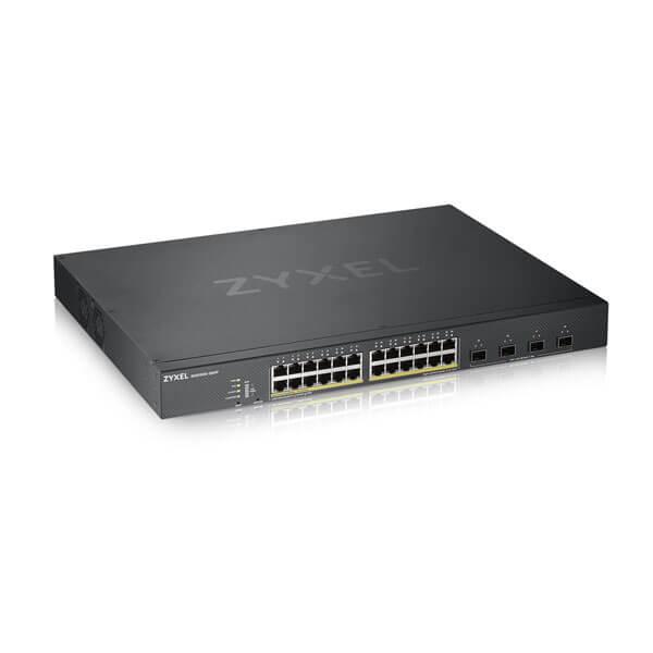 Zyxel XGS1930-28HP Gestito L3 Gigabit Ethernet [10/100/1000] Supporto Power over Ethernet [PoE] Nero (Zyxel XGS1930-28HP 24G Po