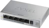 SWITCH ZYXEL GS1005HP-EU0101F 5P LAN GIGABIT (4 porte PoE erogazione fino a 60W) UNMANAGED DESKTOP Case metallico