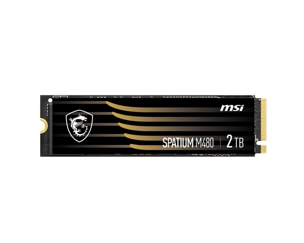 MSI M480 M.2 2 TB PCI Express 4.0 3D NAND NVMe