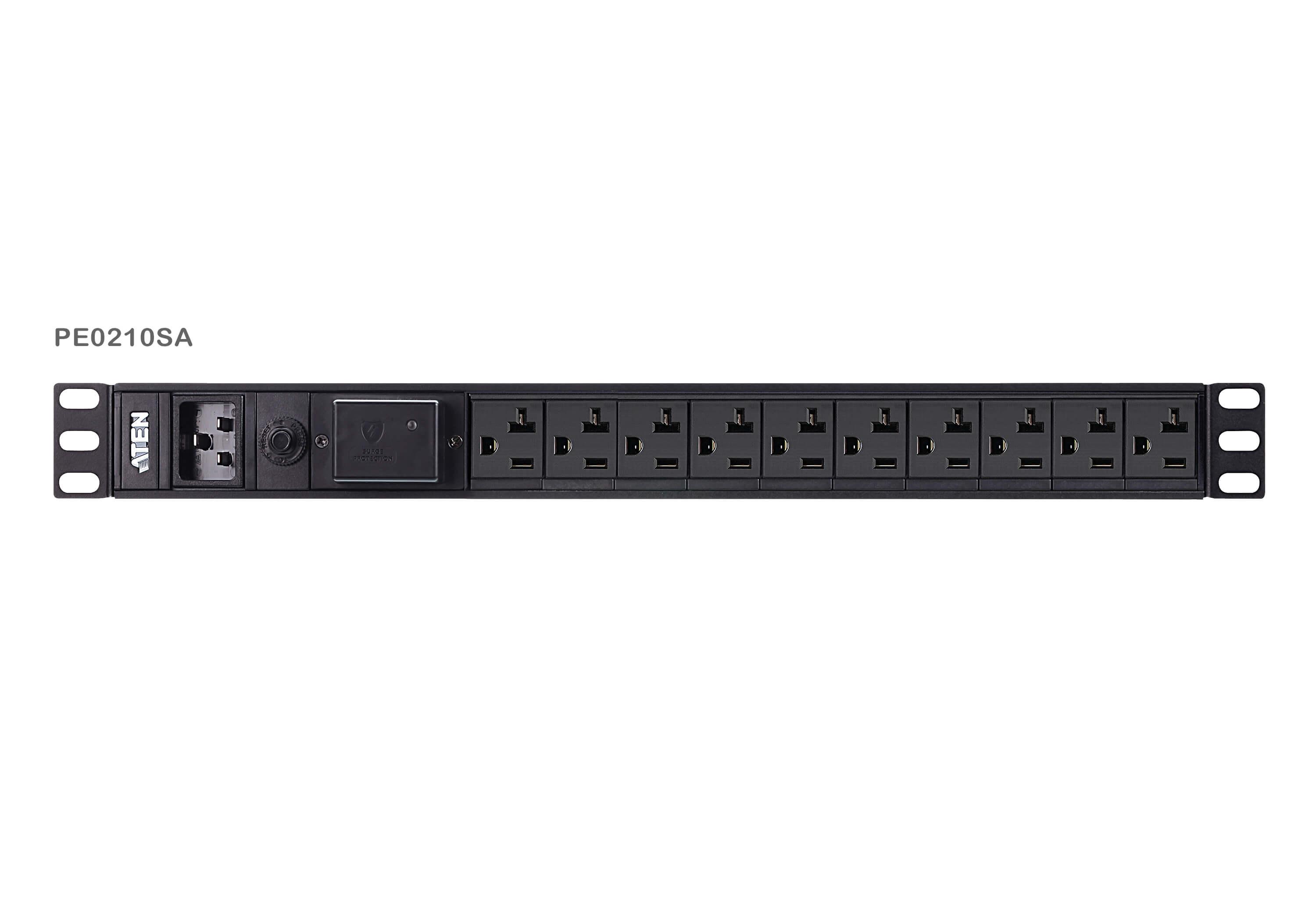 Aten 1U 16A 10Port Basic PDU