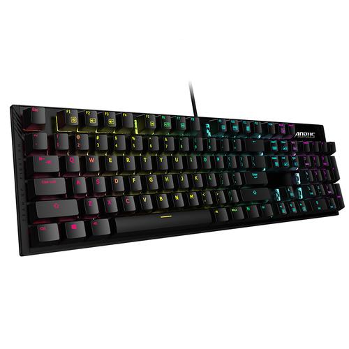 Gigabyte Standard - USB - Qwerty - RGB -led - Black Aorus K1