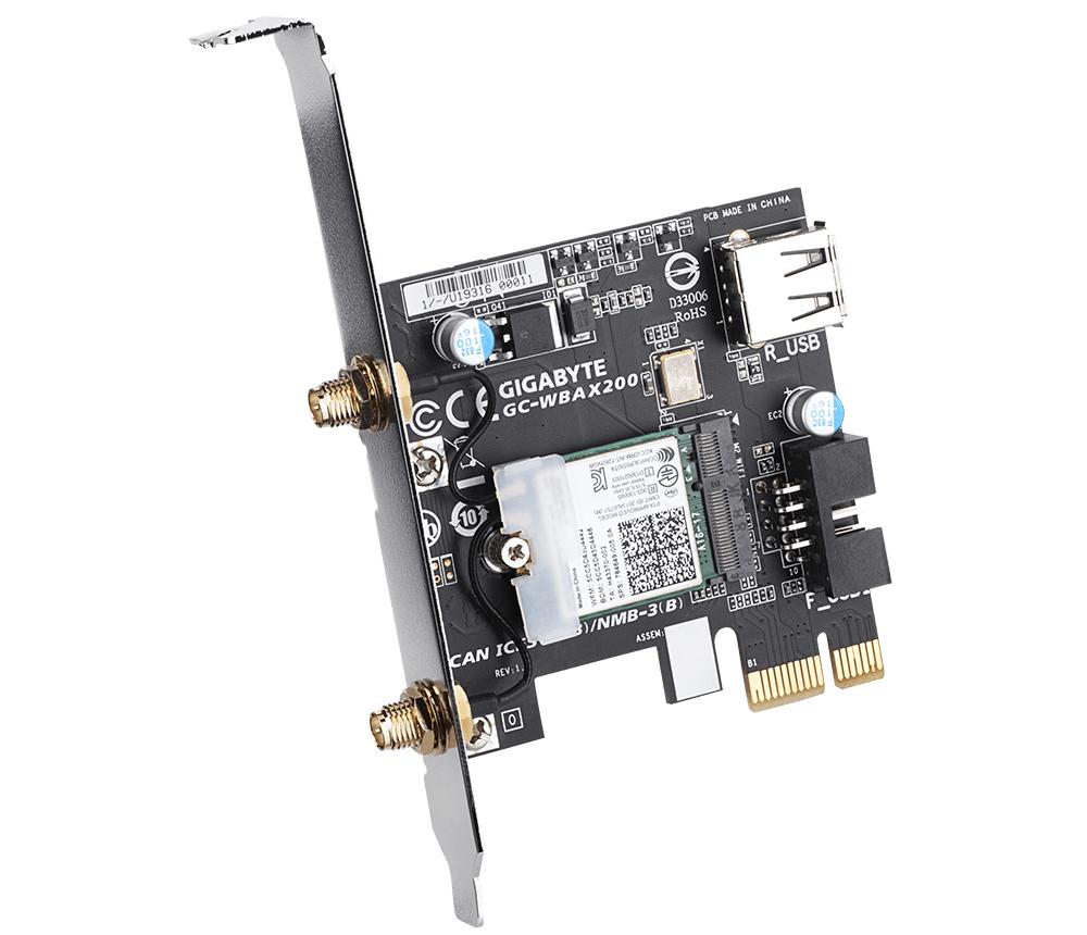 GIGABYTE GC-WBAX200 - CARTE WI-FI AX2400 + BLUETOOTH 5