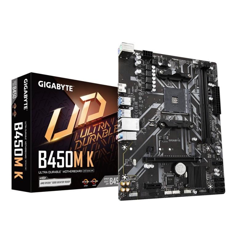 GIGABYTE SCHEDA MADRE GA-B450M-K 2X DDR4 HDMI SOCKET AM4