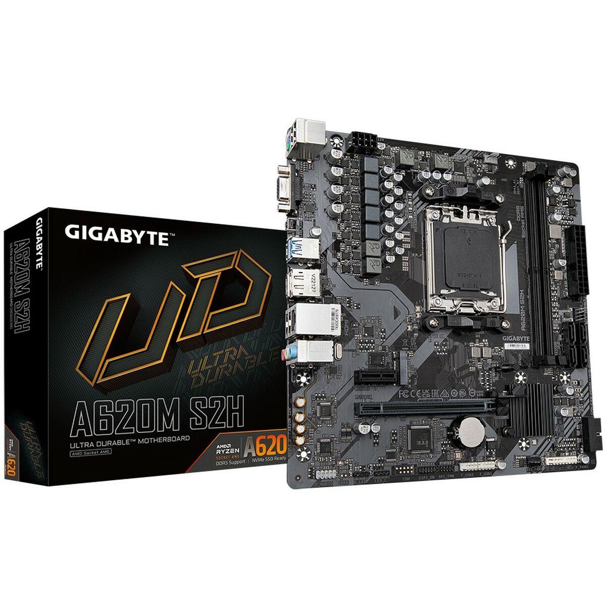 Gigabyte A620M S2H scheda madre AMD A620 Presa di corrente AM5 micro ATX (GIGABYTE AM5 A620M S2H M-ATX)