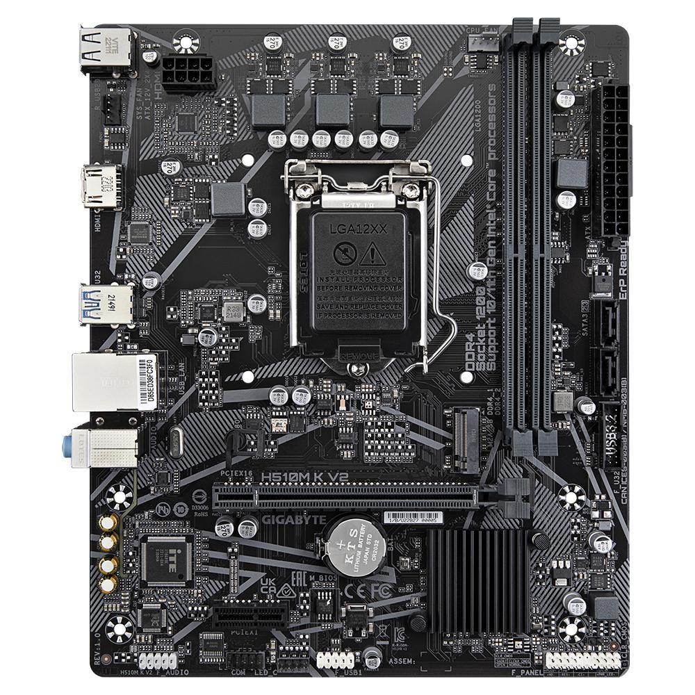 MICRO ATX - SOCKET LGA1200 - H470 - 2 X DDR4 - 1 X M.2 - USB 3.2 - 1 X PCI-EXPRESS 3.0 16X - LAN 1 GBE