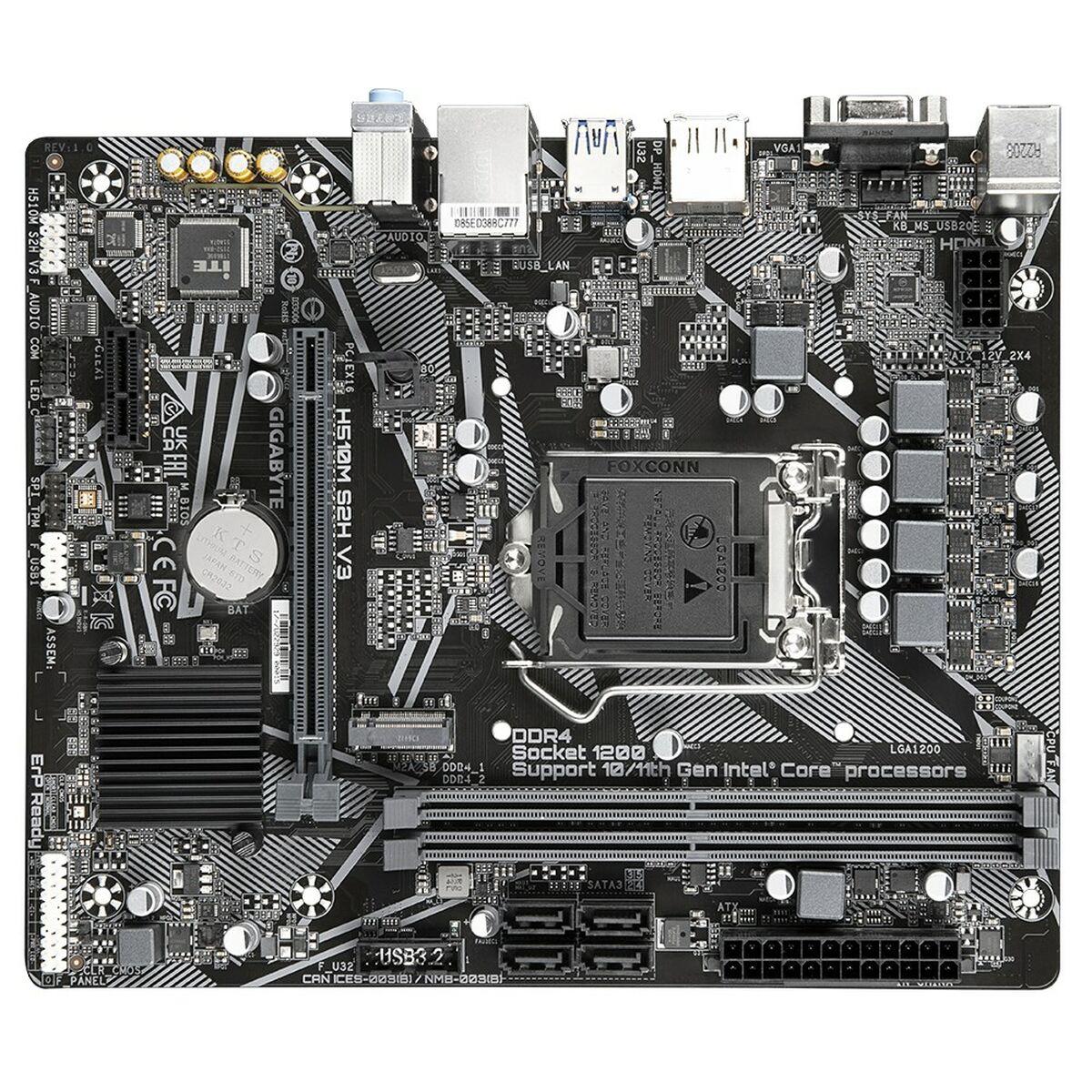 GIGABYTE H510M S2H V3 scheda madre Intel H470 Express LGA 1200 [Socket H5] micro ATX (MB INT 1200 H510M S2H V3 D4 MATX)