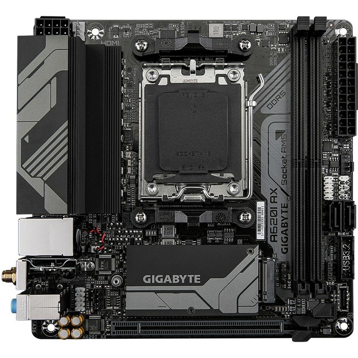 Gigabyte A620I AX scheda madre AMD A620 Presa di corrente AM5 mini ITX (GIGABYTE AM5 A620I AX M-ITX)