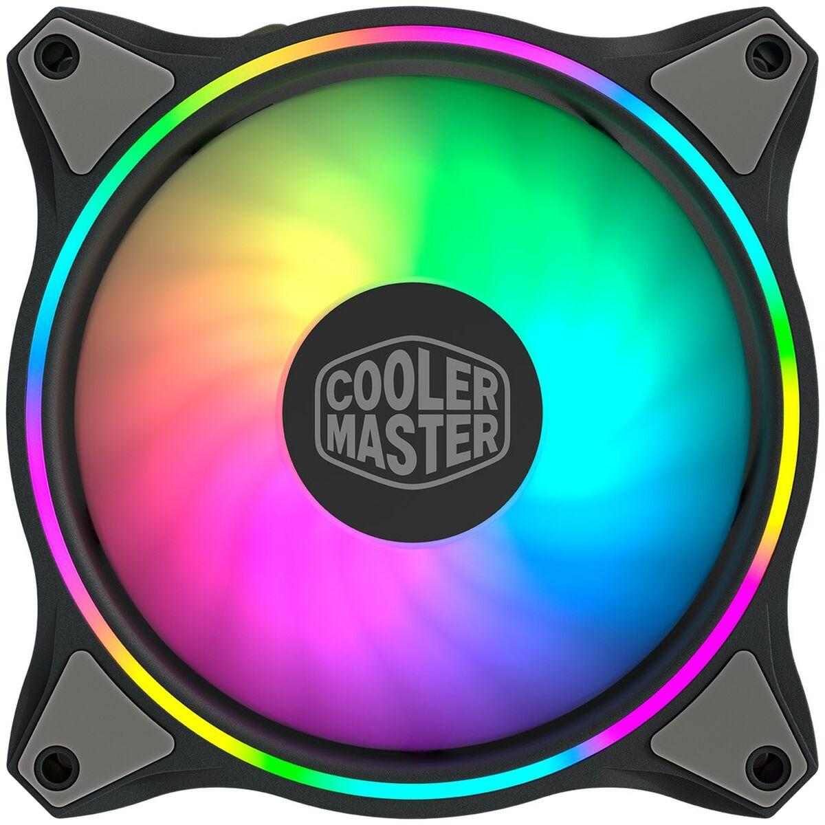 Cooler Master MasterFan MF120 Halo 3in1 Case per computer Ventilatore 12 cm Nero, Grigio (Cooler Master MasterFan MF120 Halo 3i