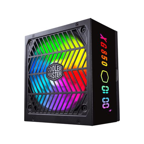 COOLER MASTER ALIMENTATORE XG850 PLATINUM PLUS 850W 80PLUS-PLATINUM 135MM-FAN ARGB ACTIVE-PFC PSU -