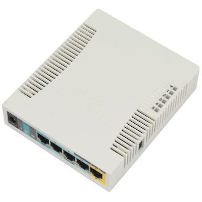 MikroTik RB951Ui-2HnD | WiFi Router | 2,4GHz, 5x RJ45 100Mb/s, 1x USB