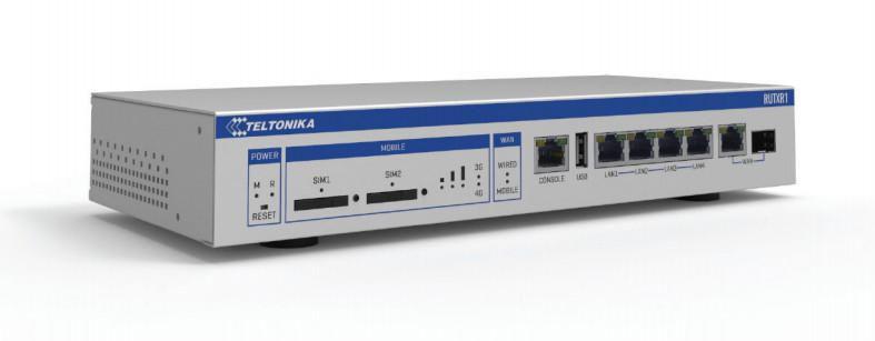 TELTONIKA RUTXR1 ENTERPRISE SFP/LTE RACK MOUNT READY ROUTER