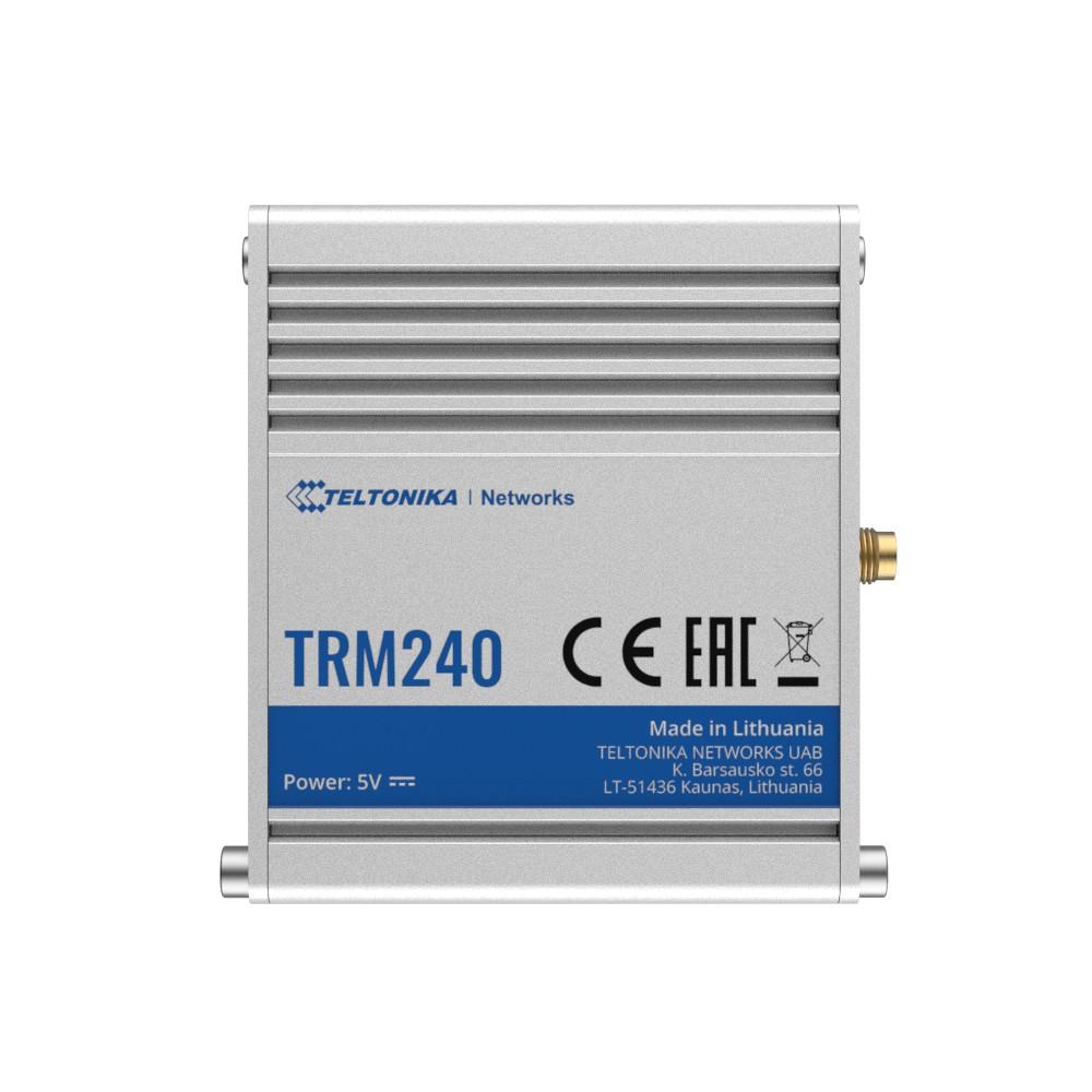 Teltonika TRM240 | Modem cellulare industriale | 4G/LTE (Cat 1), 3G, 2G, mini SIM, IP30