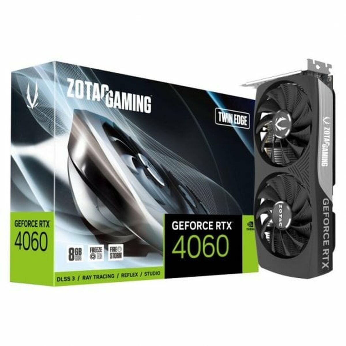 GAMING GeForce RTX 4060 8GB Twin Edge (nero, DLSS 3, 3x DisplayPort, 1x HDMI 2.1)