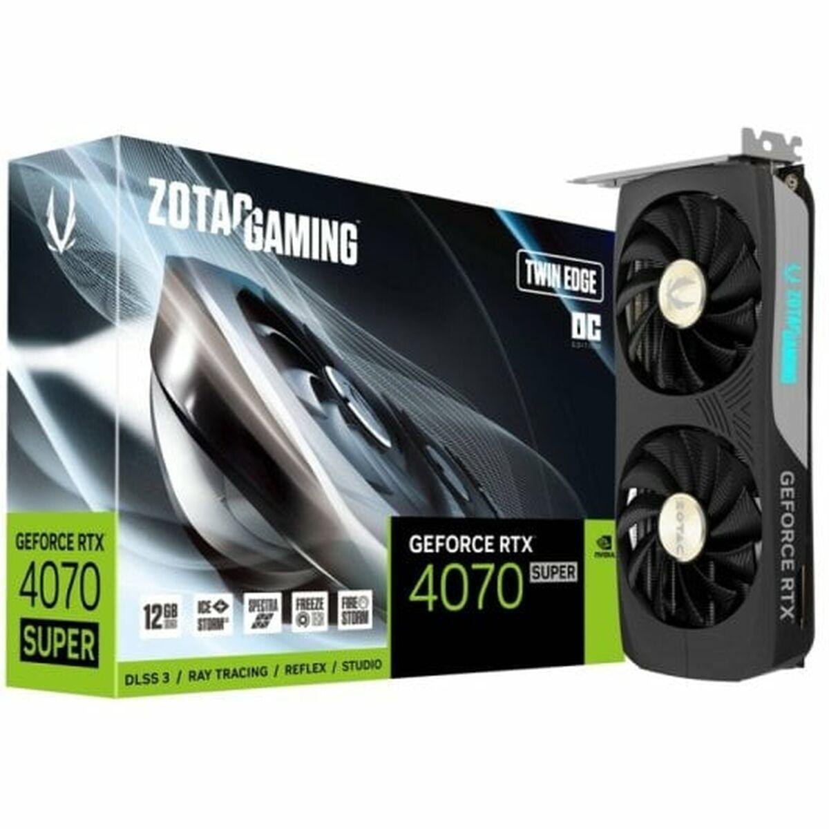 Scheda grafica ZOTAC GAMING GeForce RTX 4070 Super Twin Edge OC 12GB