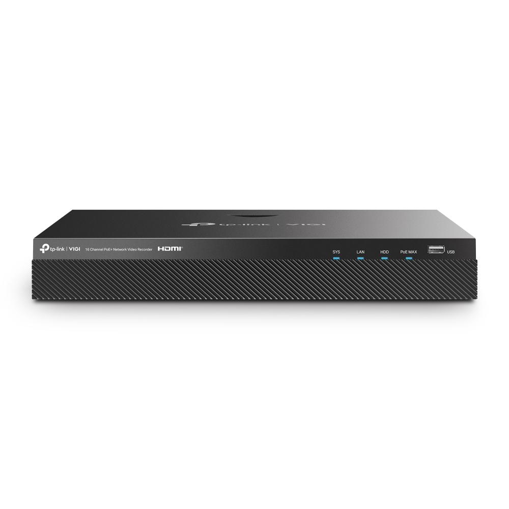 VIGI 16 Channel PoE+ Network - Video Recorder - Warranty: 36M