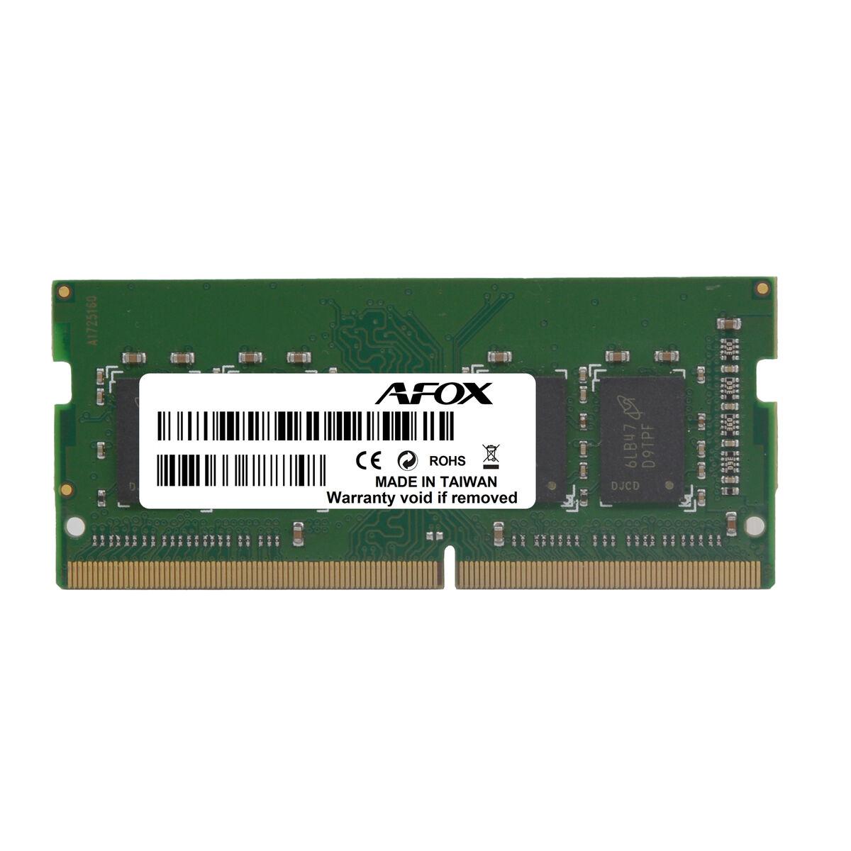 Memoria RAM Afox AFSD38BK1L DDR3 8GB