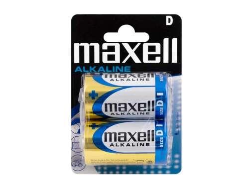 Confezione Maxell da 2 batterie alcaline lr20 d