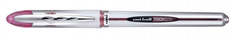 Uni-ball Vision Elite - UB-200 Vino 0,8 mm - Rollerball con punta in acciaio inox e sfera in carburo di tungsteno