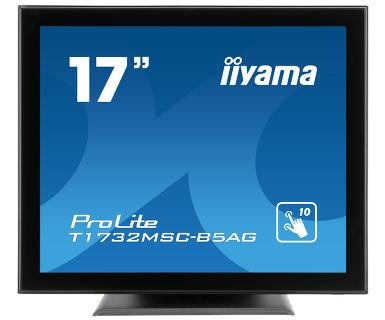 iiyama ProLite T1732MSC-B5AG Monitor PC 43,2 cm (17") 1280 x 1024 Pixel LED Touch screen Nero