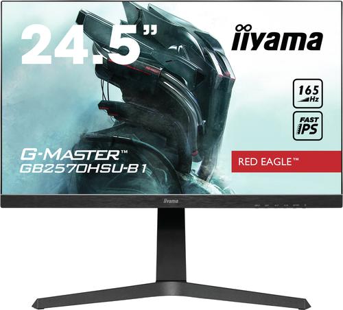 iiyama G-MASTER GB2570HSU-B1 Monitor PC 62,2 cm [24.5] 1920 x 1080 Pixel Full HD LED Nero (iiyama G-Master GB2570HSU-B1 Red Eag