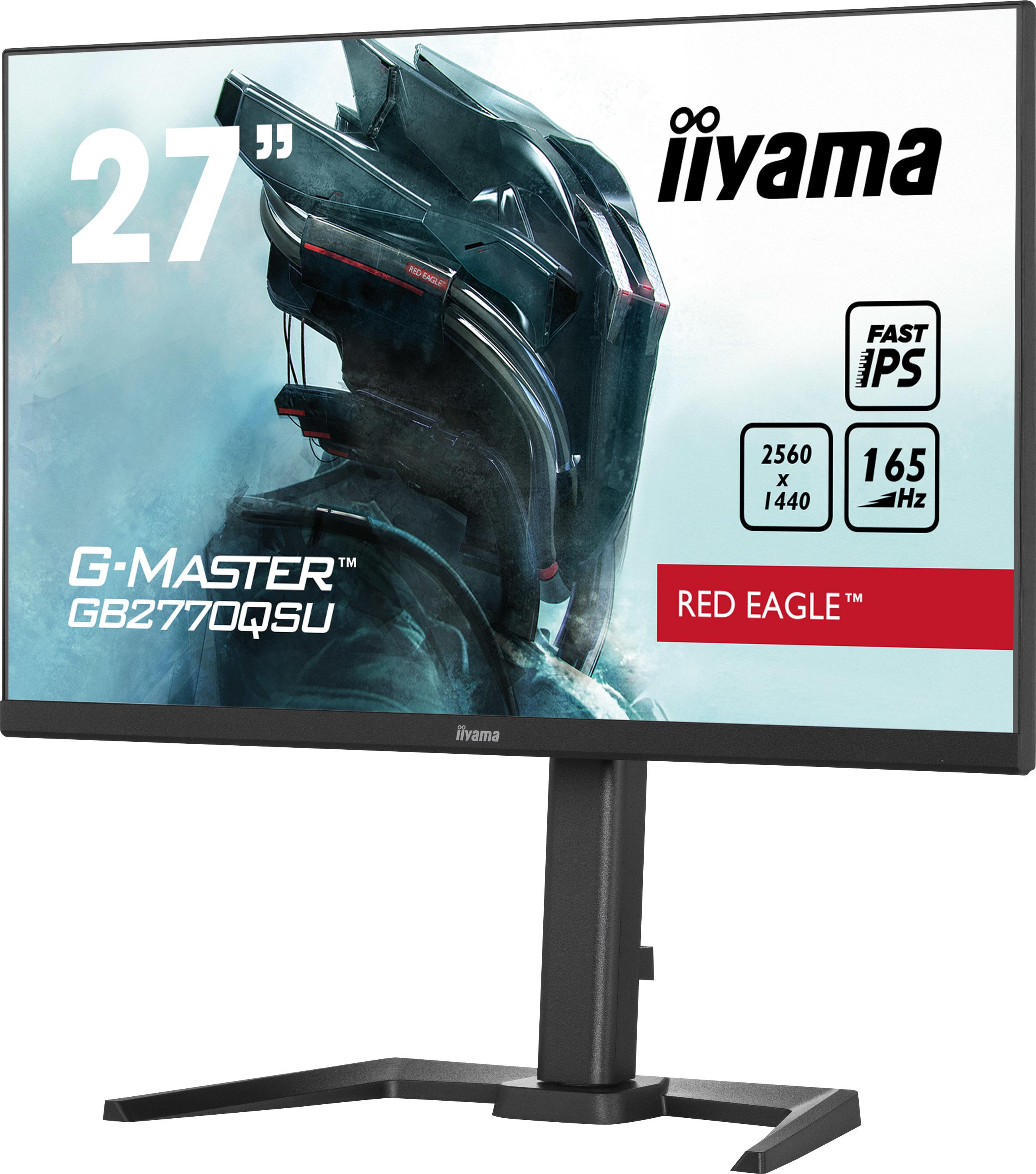 Bild 27.0"/68.6cm 2560x1440 169 Kontrast 10001 (statisch) Reaktion 0.5ms Bildfrequenz 165Hz Anschlsse 1x HDMI 1x DisplayPor