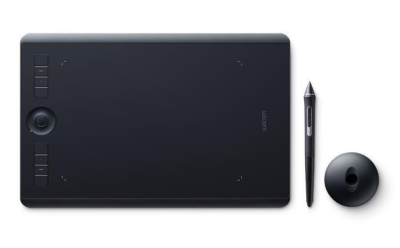 Wacom Intuos Pro tavoletta grafica Nero 5080 lpi linee per pollice 224 x 148 mm USB/Bluetooth (INTUOS PRO M NORTH - Intuos Pro