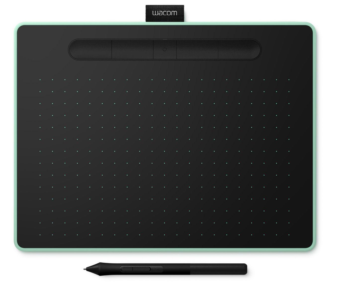 Wacom Intuos M Bluetooth tavoletta grafica Nero Verde 2540 lpi linee per pollice 216 x 135 mm USB/Bluetooth (Intuos M Bluetooth