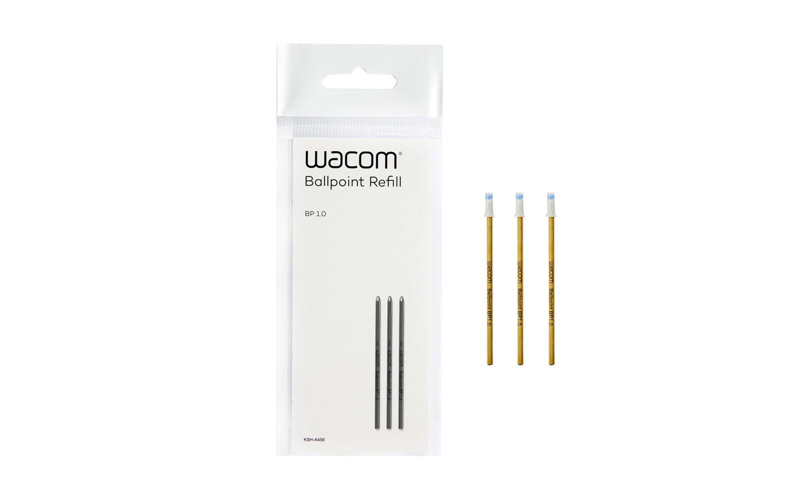 Wacom ACK22207 accessorio per tablet grafico Ricarica per pennino della penna (WACOM BALLPOINT BP 1.0 REFILL - .)