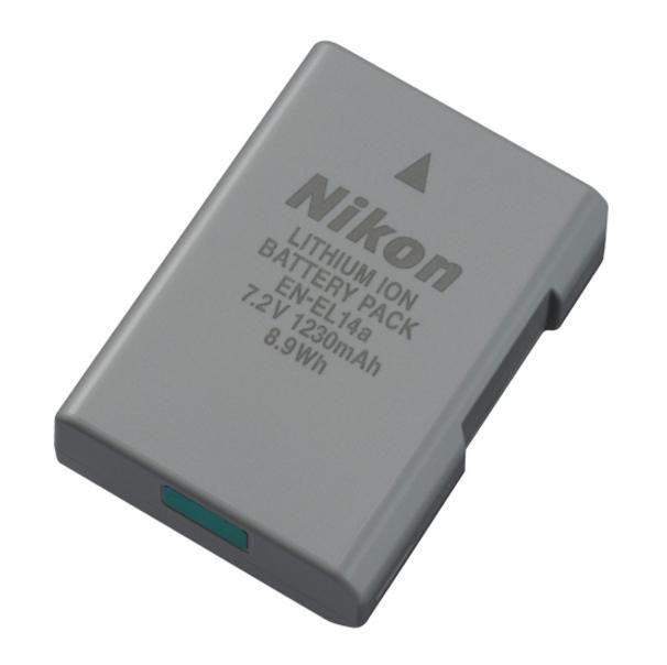 BATTERIA Nikon EN-EL14a Battery/Lithium-Ion - VFB10602