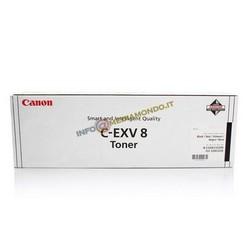 TONER ORIGINALE CANON 7629A002 / C-EXV8 - NERO - STAMPA 25000 PAGINE