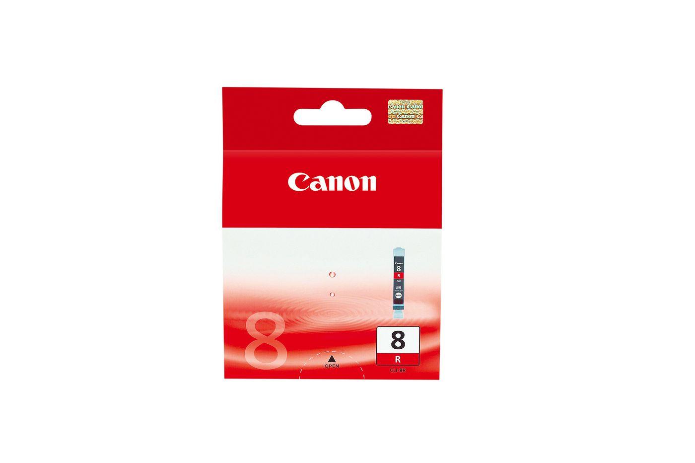 ORIGINAL Canon Cartuccia d'inchiostro Rosso CLI-8r 0626B001 2770 Seiten 13ml