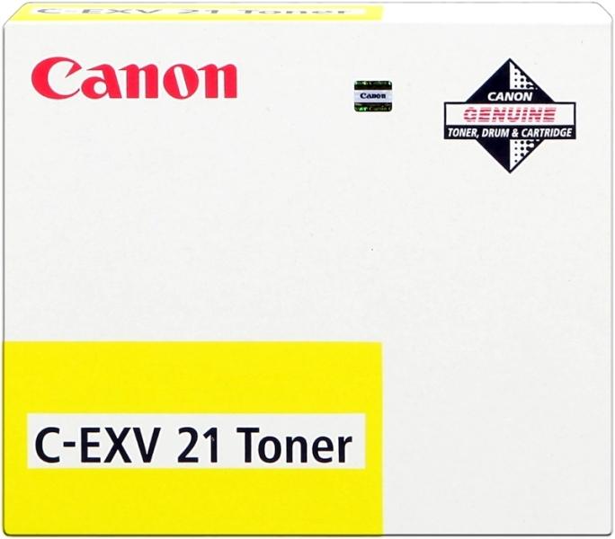 TONER CANON C-EXV21 YELLOW iR C2880 3380 3080 3580 0455B002