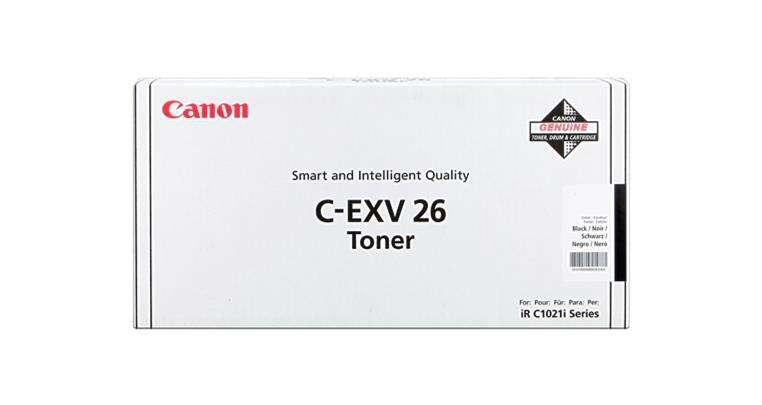 C-EXV 26 Toner Black - Cartuccia Toner Tamburo - Durata 6000 pagine copertura 5% Compatibilit iRC 1021i / 1028i Packaging 1 - 20