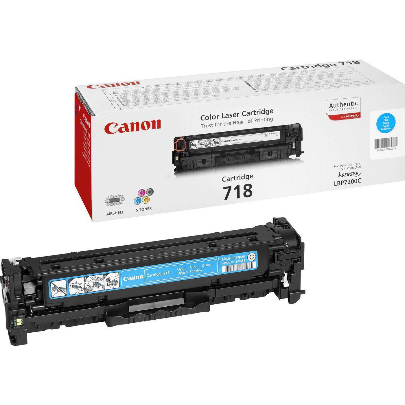 2661B002 TONER 718 CIANO LBP7200