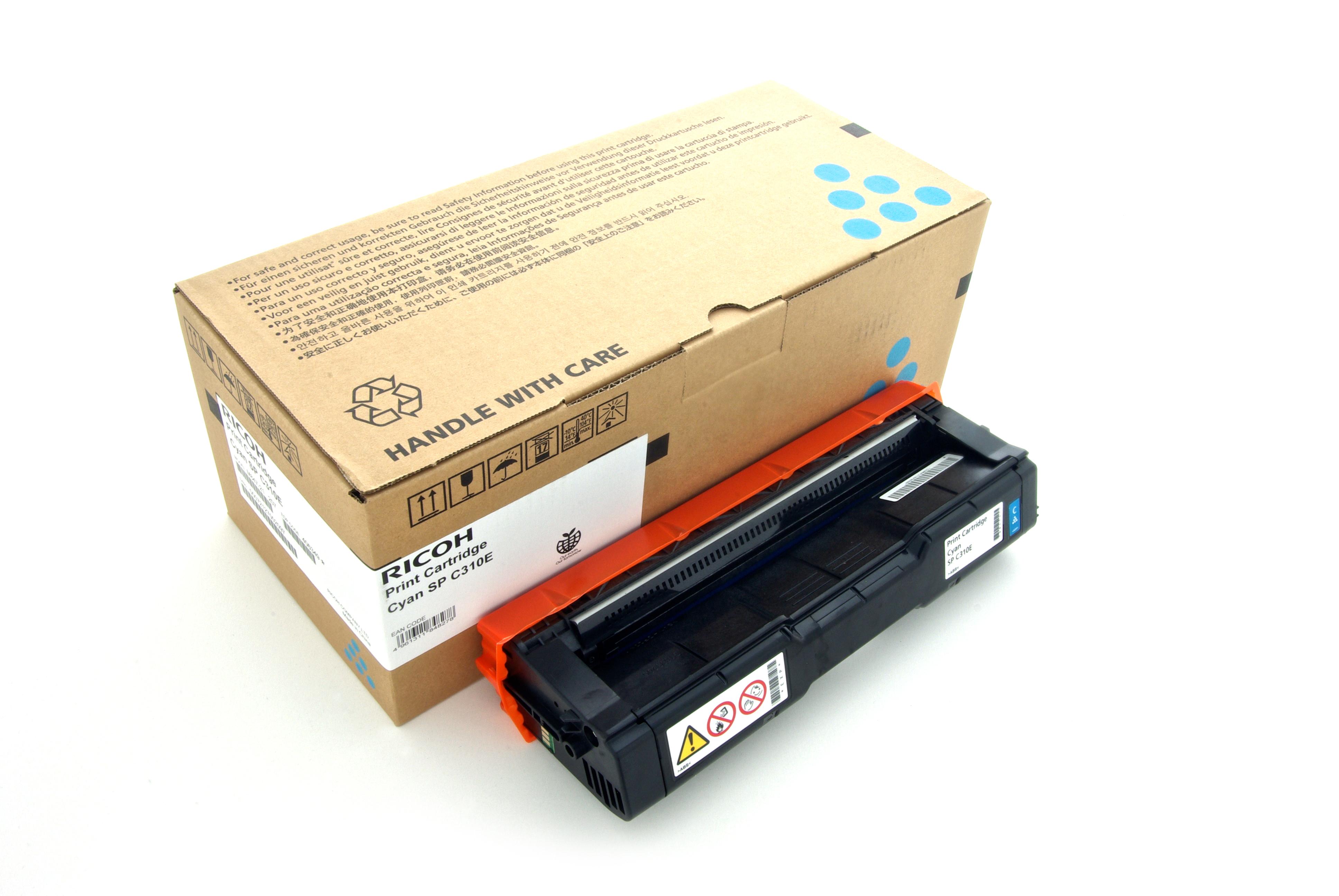 Ricoh Toner SP C220 Cyan cartuccia toner 1 pz Originale Ciano