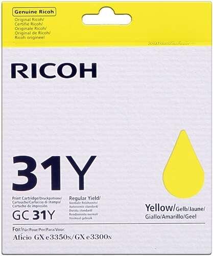 Ricoh 405691 cartuccia d'inchiostro 1 pz Originale Giallo