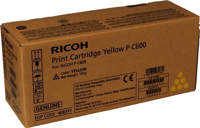 TONER GIALLO P C600 7700 PG