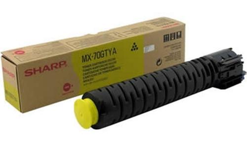 Sharp MX-70GT cartuccia toner 1 pz Originale Giallo