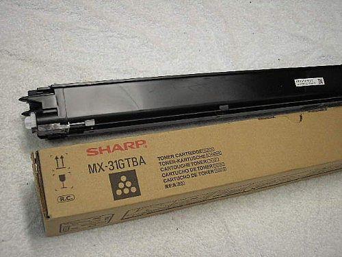 ORIGINAL Sharp toner nero MX-31GTBA 18000 Seiten