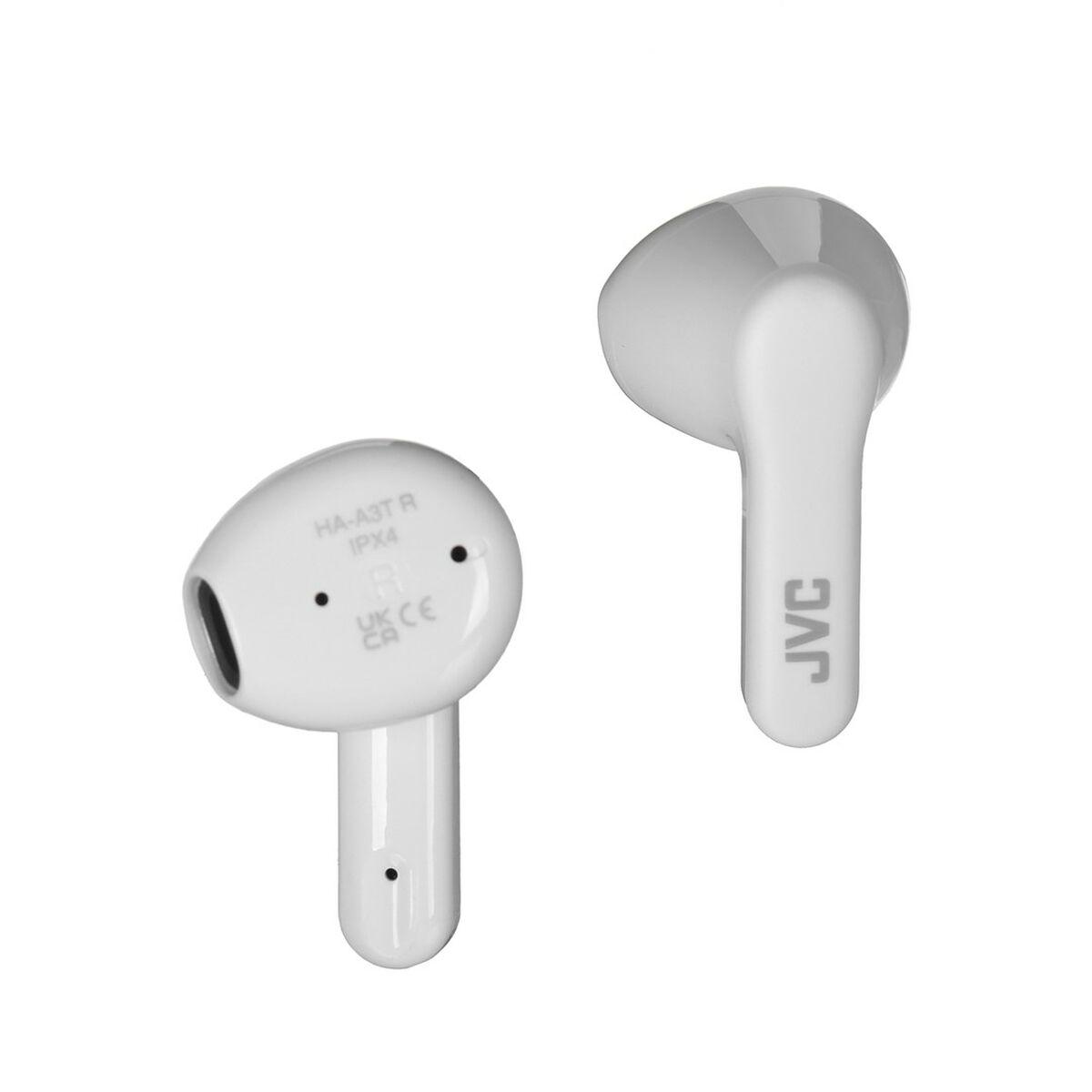 JVC HA-A3T Auricolare True Wireless Stereo [TWS] In-ear Musica e Chiamate Bluetooth Bianco (JVC True Wireless Bluetooth Ear Bud