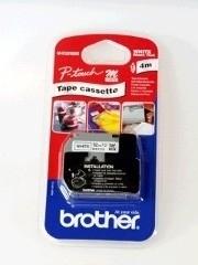 Nastro per etichette Brother M-K231S 9 mm bianco / nero 4 m