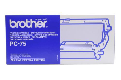 TTR FAX ORIG.BROTHER T 102 104 106 PC75 - PC-75 - pc75 - PC-75