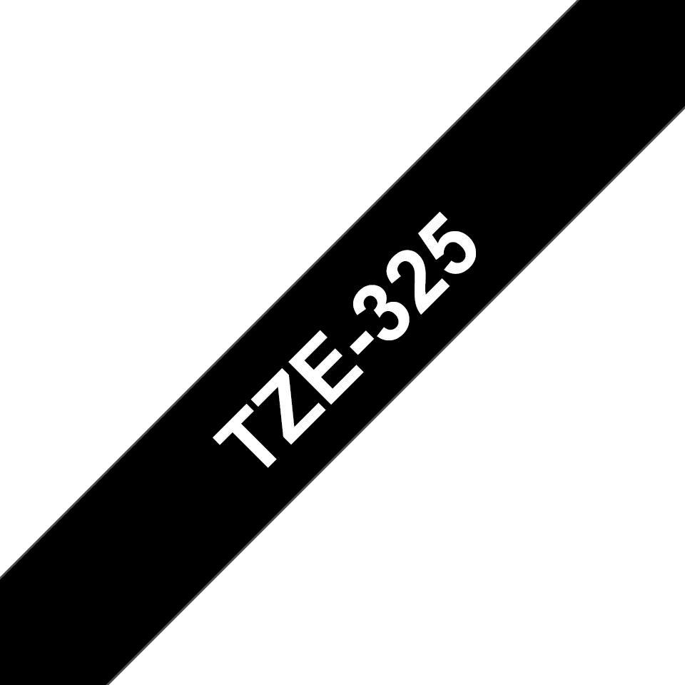 TZE325 LAMINATO BIAN/NERO 9MM(8MM)