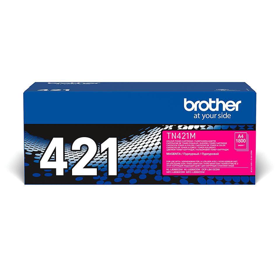 TONER BROTHER TN-421 Magenta X HL-L8260CDW HL-L8360CDW DCP-L8410CDW MFC-L8690CDW MFC-L8900CDW