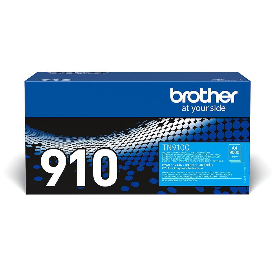 Brother TN-910C cartuccia toner 1 pz Originale Ciano (TN910C ULTRA HY TONER FOR BC4 - PALLET QTY 96)