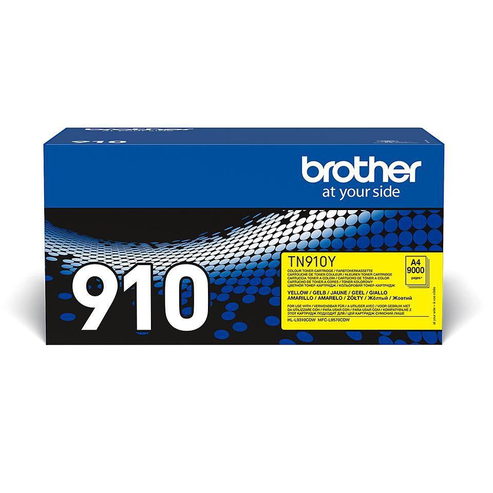 ORIGINAL Brother toner giallo TN-910Y 910 9000 Seiten