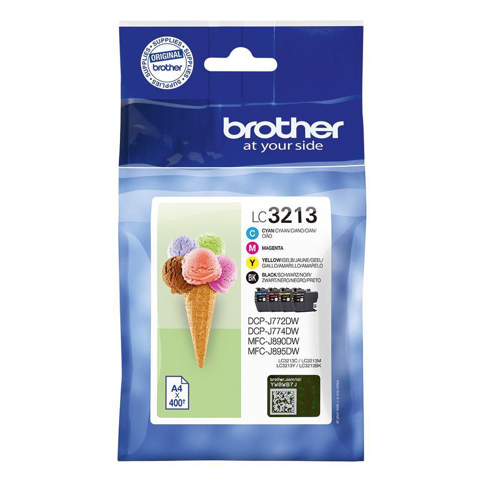 BROTHER LC3213 Pack of 4 cartridges