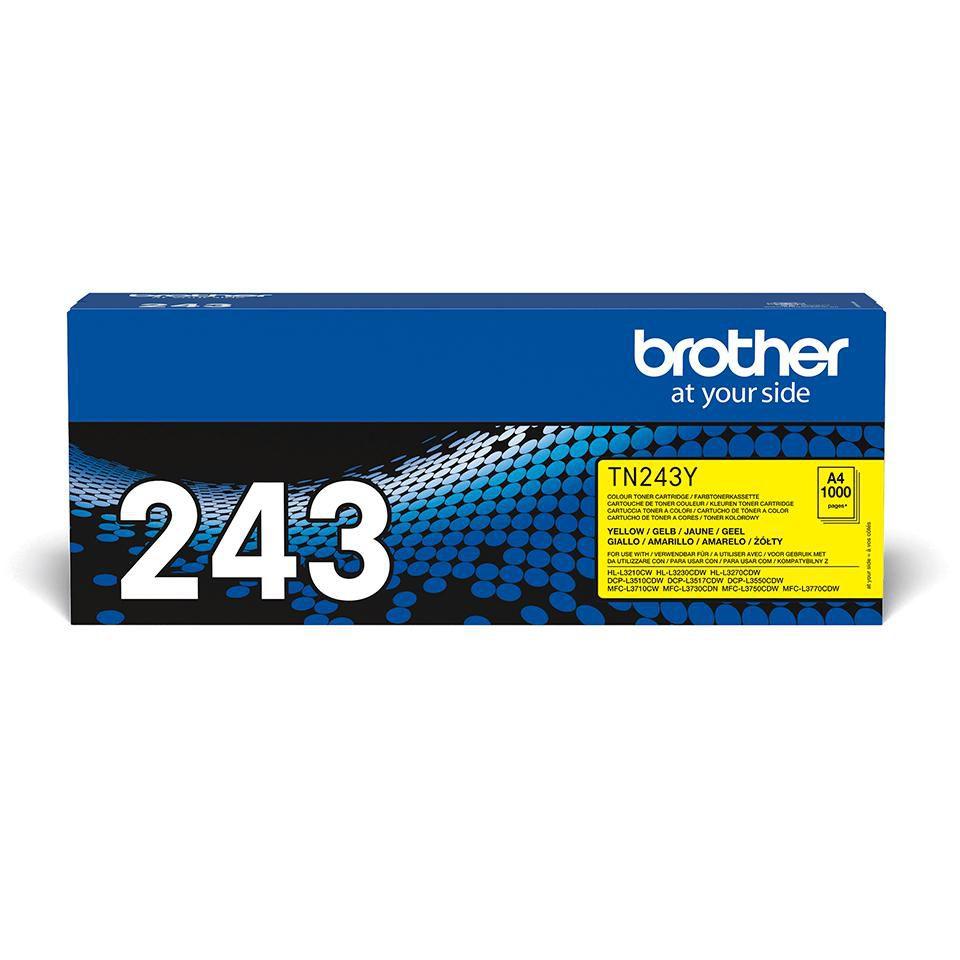 BROTHER TONER GIALLO 1.000 PAG PER HLL3210CW / HLL3230CDW / HLL3270CDW / DCPL3550CDW / MFCL3730CDN / MFCL3750CDW / MFCL3770CDW