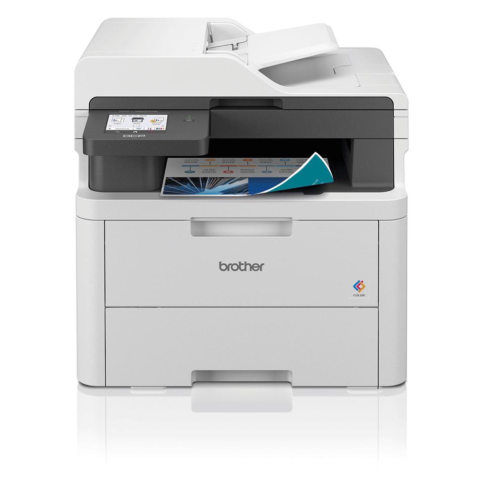 Brother DCP-L3560CDW LED A4 600 x 2400 DPI 26 ppm Wi-Fi (DCP-L3560CDW LASER MFP LED SLD - INK MONOCH MFP 26PPM 600X2400) - Vers